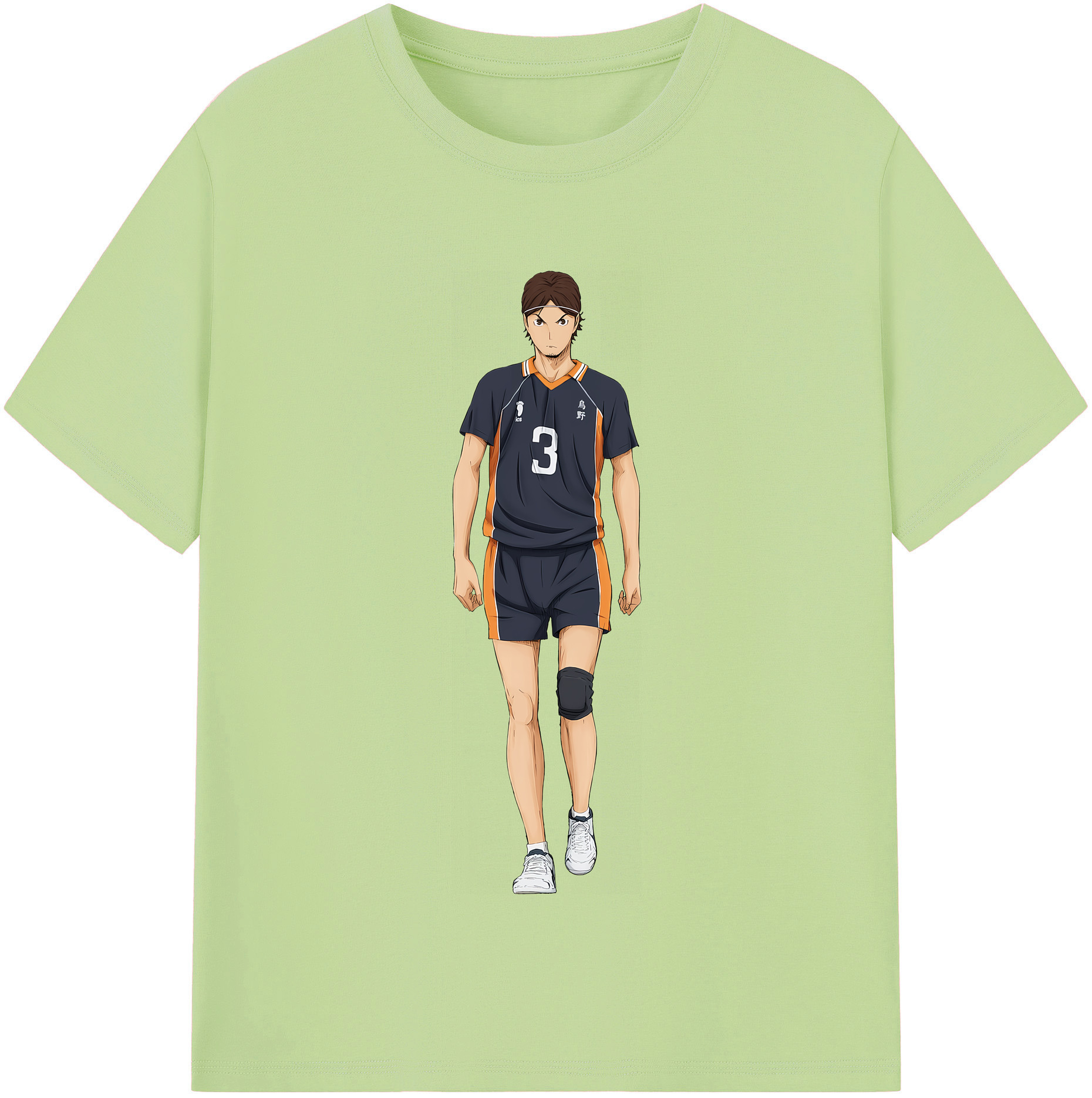 （画像用） ハイキュー!! Haikyu!! 綿100％半袖Tシャツ（フロントプリント）